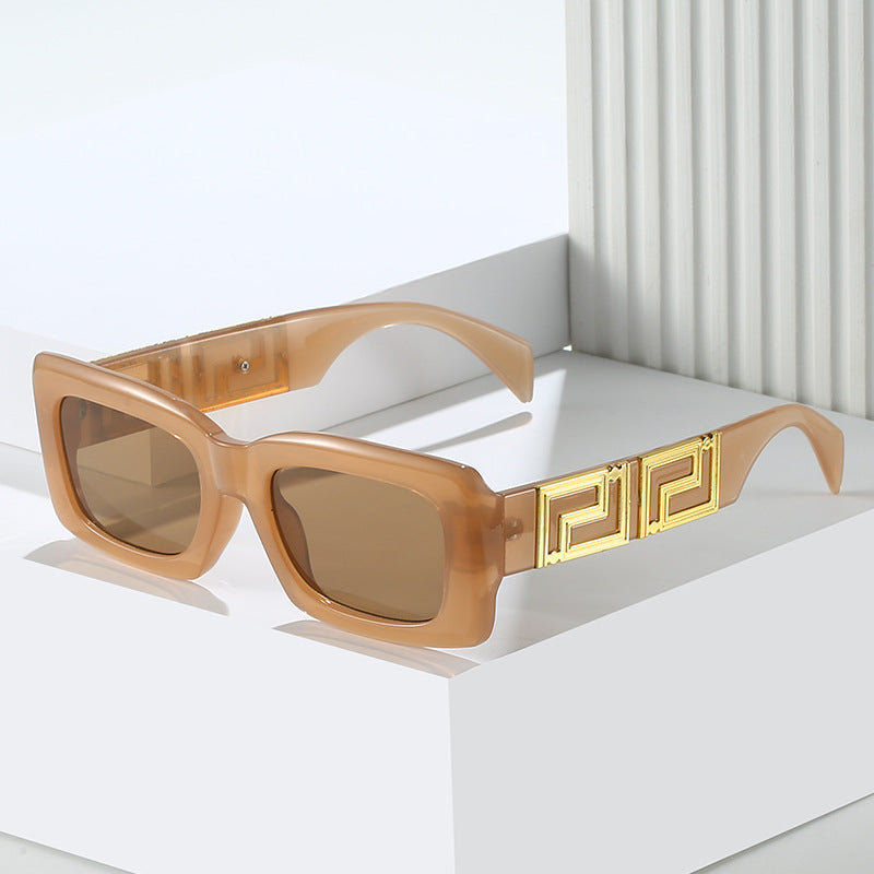 Wholesale Square Frame Fashion Simple Versatile Sunglasses