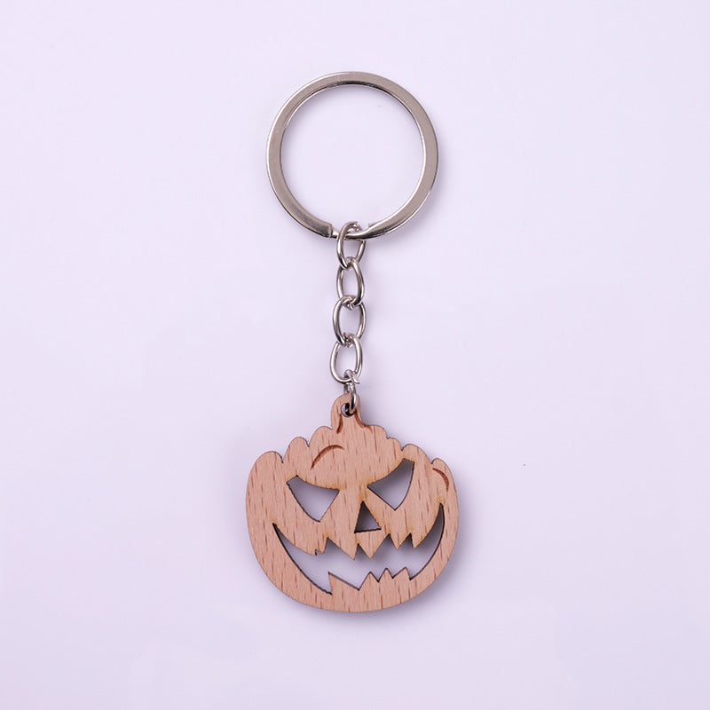 Wholesale Cartoon Cute Wooden Sign Keychain