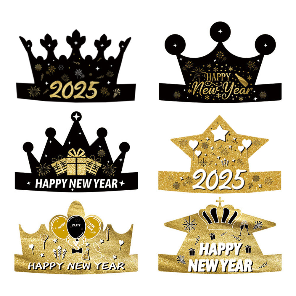 Wholesale 2025 Party Paper Funny Hat Glasses Decorations