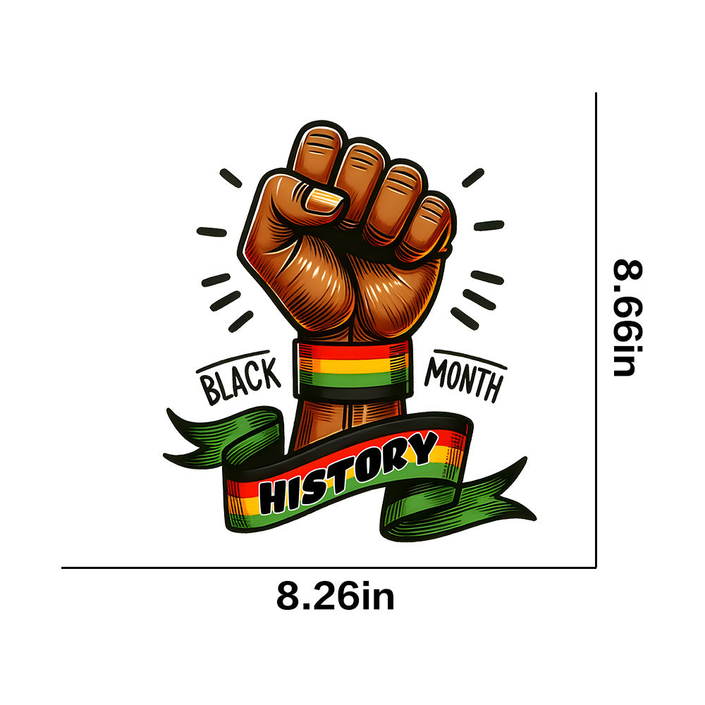 Wholesale 10pcs Black History  UV DTF Ready to Press Transfers Wraps