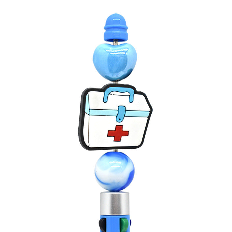 Wholesale Random 100pcs/pack  Medical Cartoon Beads Focal Beads