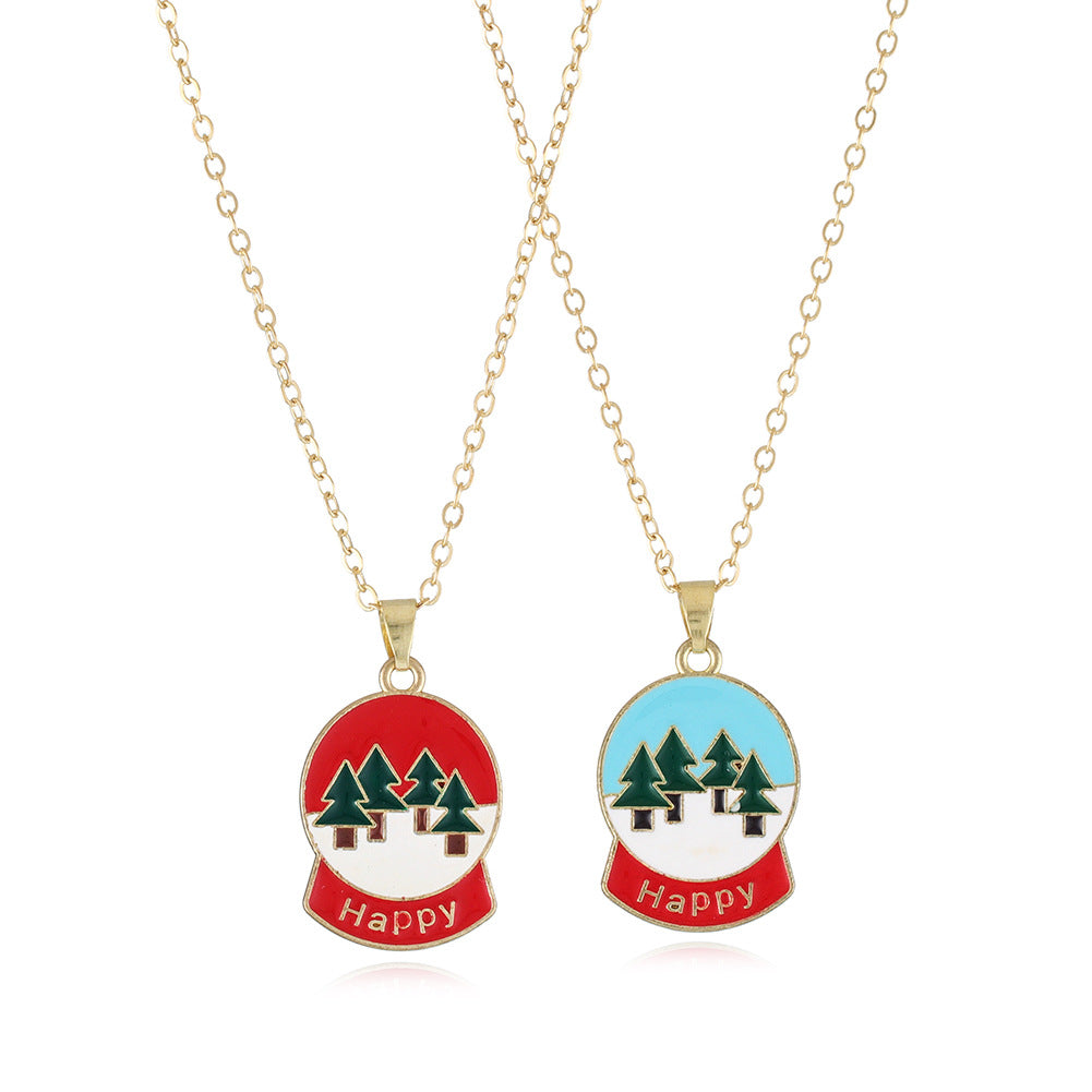 Wholesale Christmas Collection Pendant Alloy Necklace