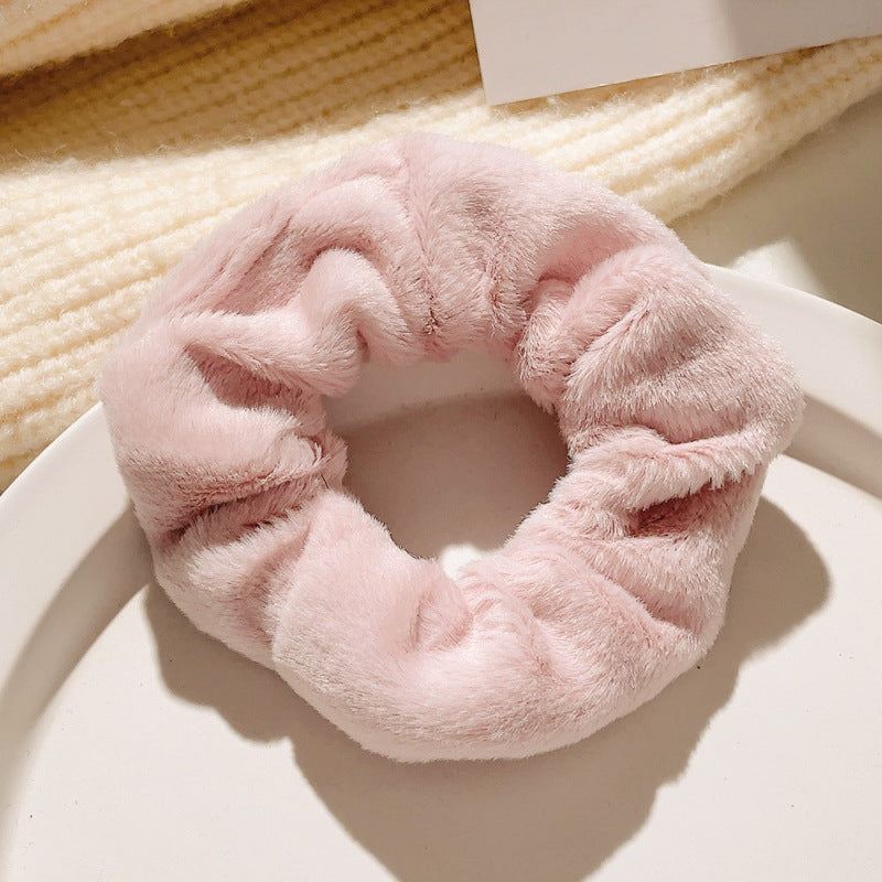 Wholesale Autumn and Winter Retro Plush Hair Ties