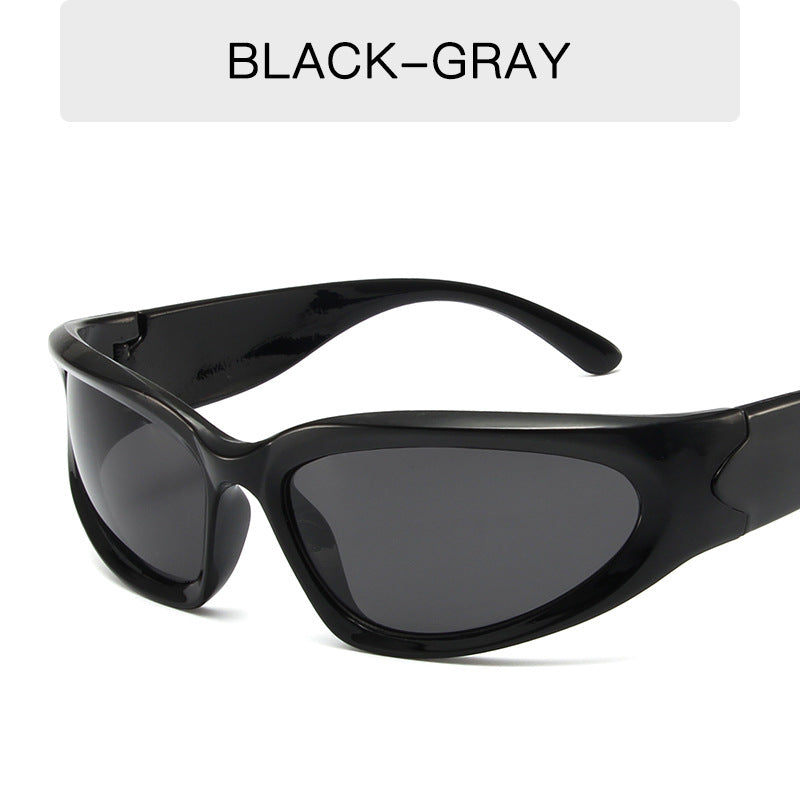 Wholesale Y2K PC Futuristic Sports Sunglasses