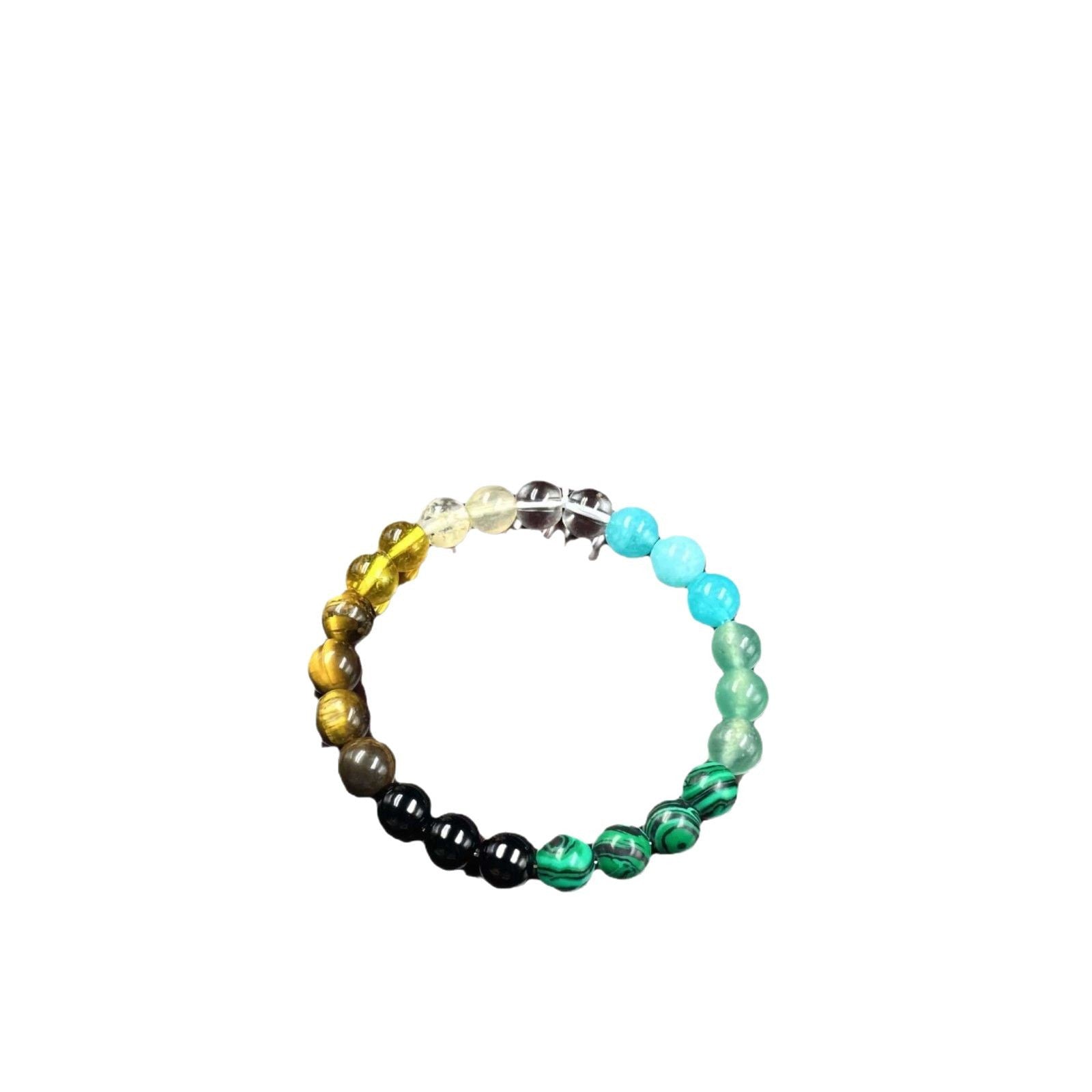 Wholesale Green Aventurine,  Yellow Crystal,  Malachite,  Tiger Eye Bracelet