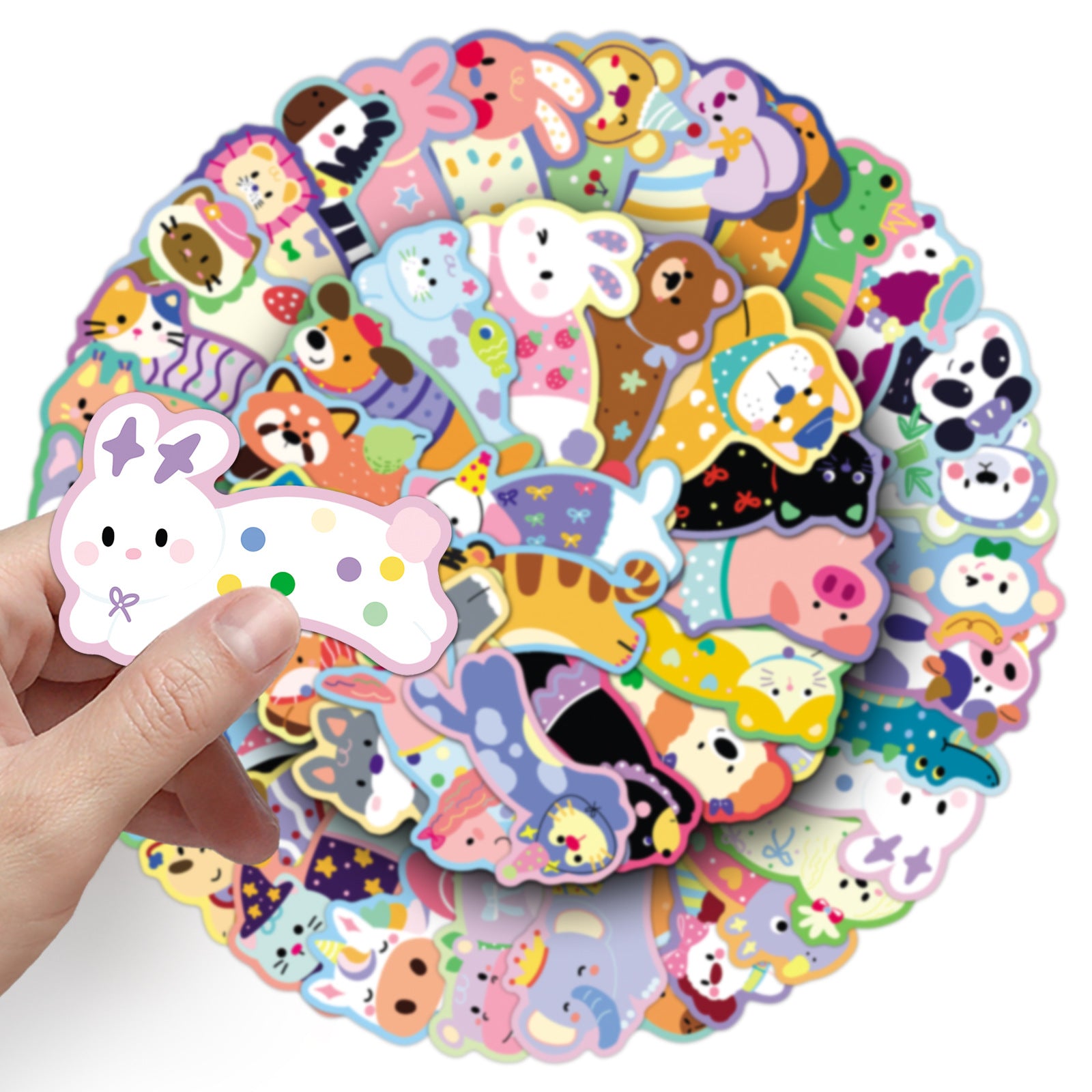Wholesale 50pcs Running Animal Graffiti Stickers