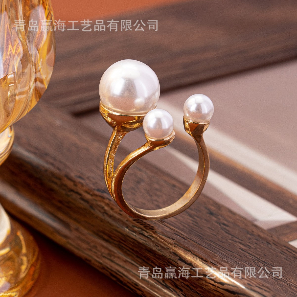 Wholesale Pearl Temperament Simple and Versatile Rings