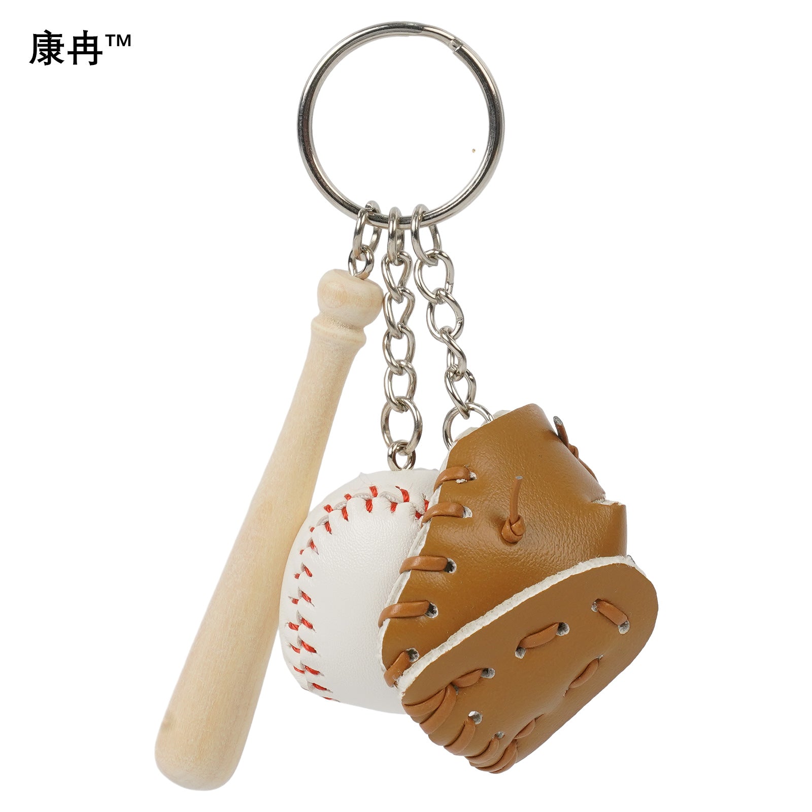Wholesale Mini Cross-border Explosions Baseball Keychain Bag Pendant Softball Gloves Softball Baseball Pendant