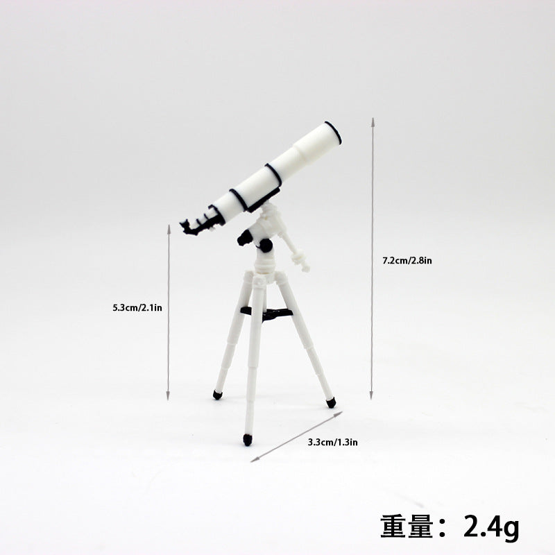 Wholesale Miniature astronomical telescope Doll Accessories