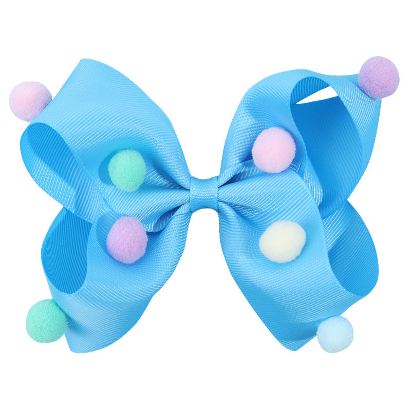 Wholesale Fabric Children's Bow Hair Clips