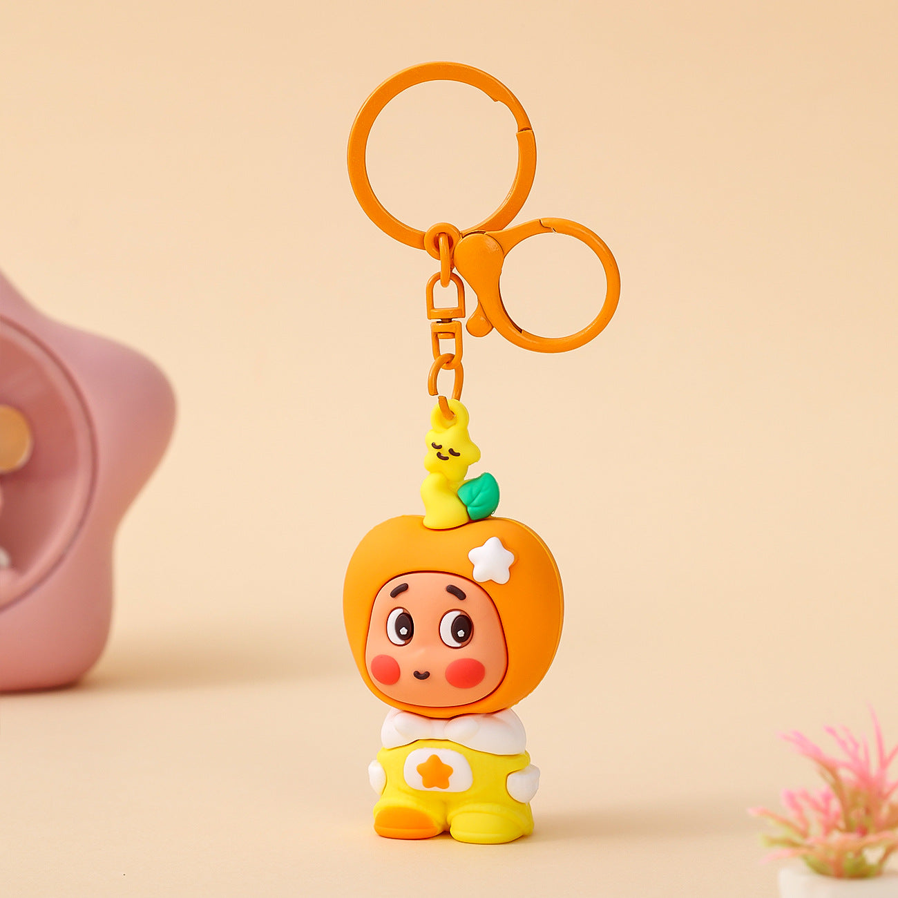 Wholesale Apple doll Keychain Pendant