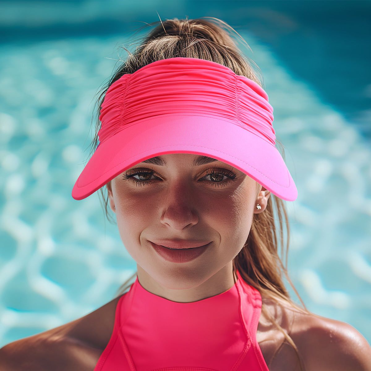 Wholesale New Summer Anti-UV Large Brim Outdoor Swimming Empty Top Hat