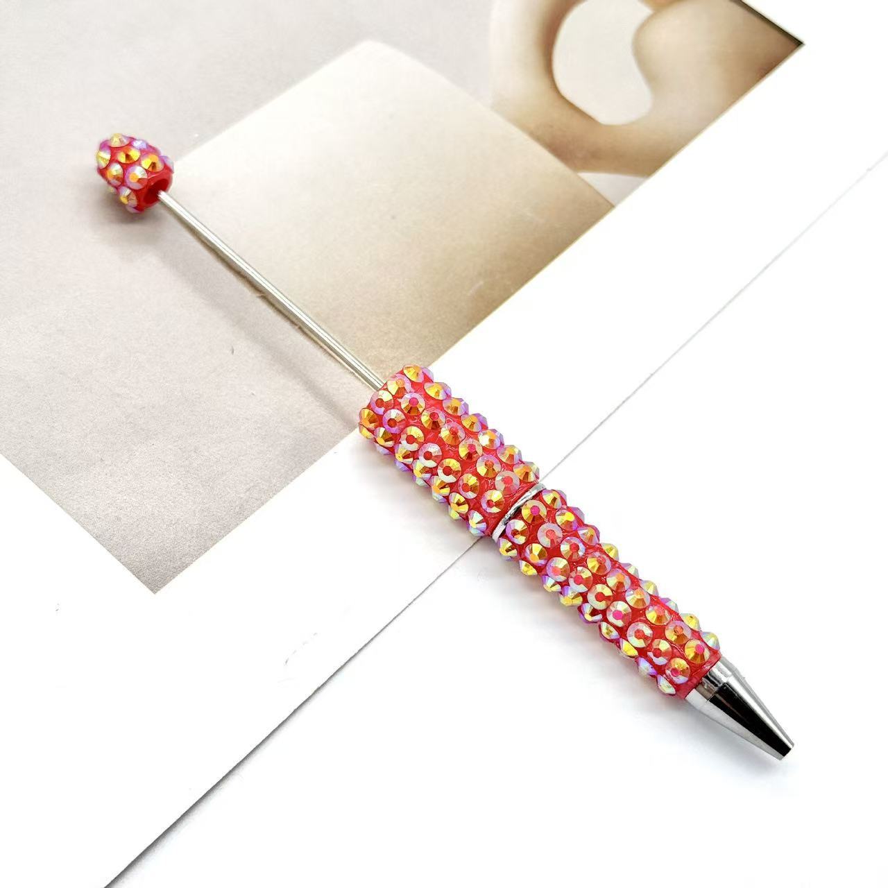 Wholesale beadable pens with Colorful Diamonds