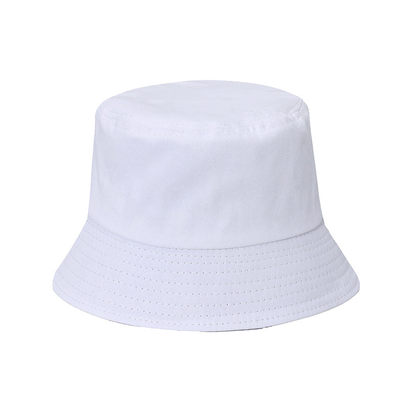 Wholesale Solid Color Fisherman Hat Simple Sunshade Outdoor Sun Protection Polyester Sun Hat