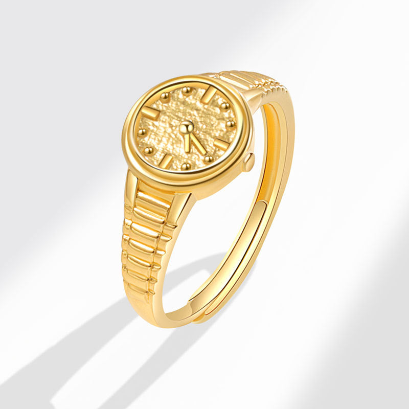 Anillo de reloj de palabras sin parar de cobre al por mayor de cobre