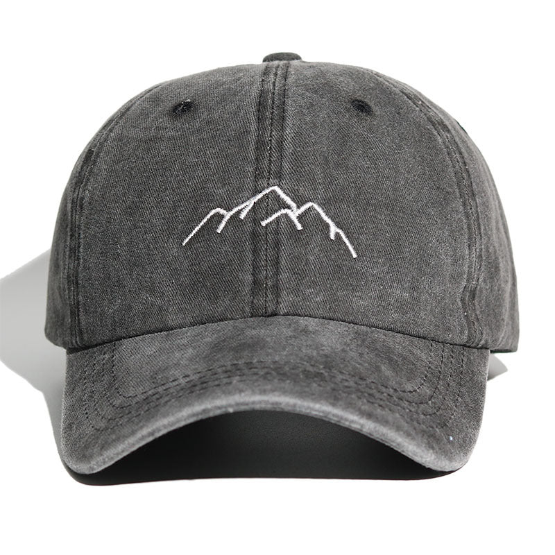 Wholesale Soft Top Embroidered Washed and Distressed Outdoor Baseball Cap