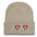 Wholesale Valentine's Day XOXO embroidery knitted hat for men and women couples autumn and winter warm wool hat leisure all-match cold hat tide