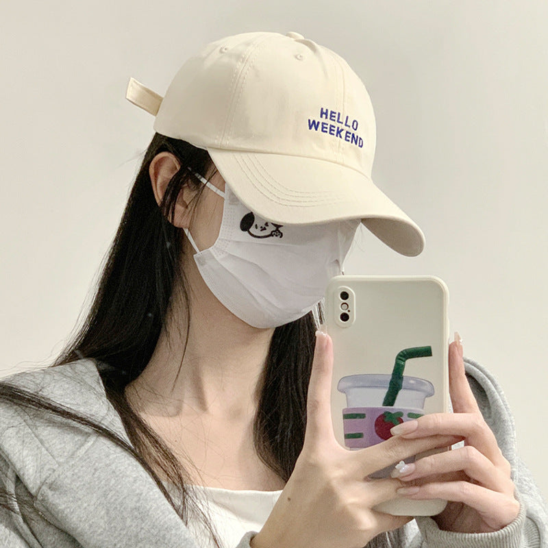 Wholesale Letter Embroidery Curved Brim Baseball Hat