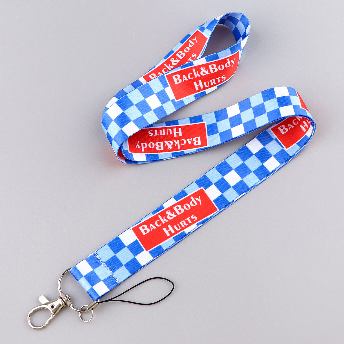 Wholesale Text Quotes Lanyard Card Holder Webbing Combination Work Card