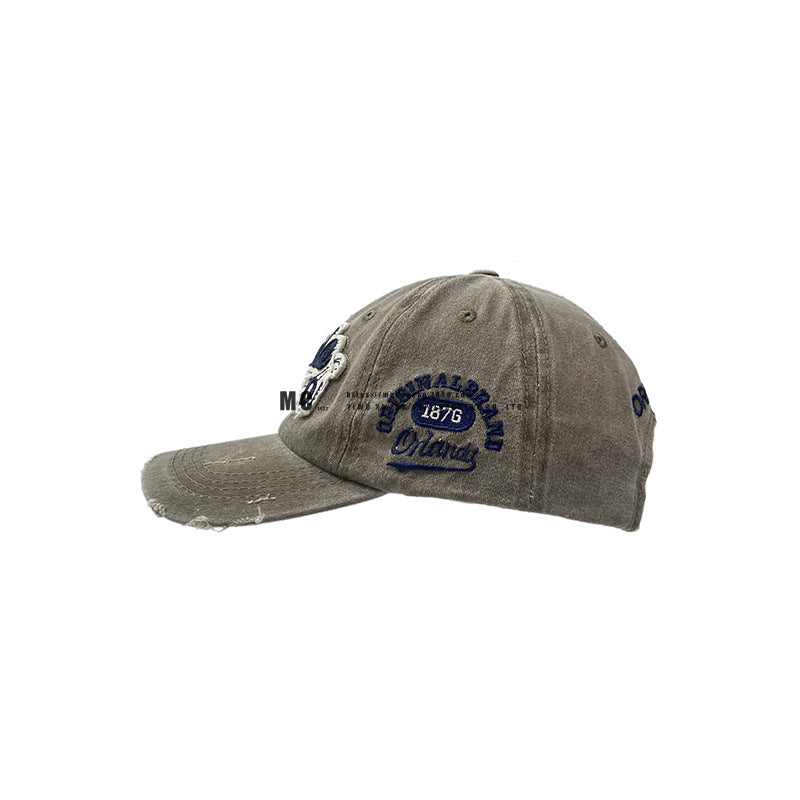 Wholesale Cotton Ripped Baseball Cap