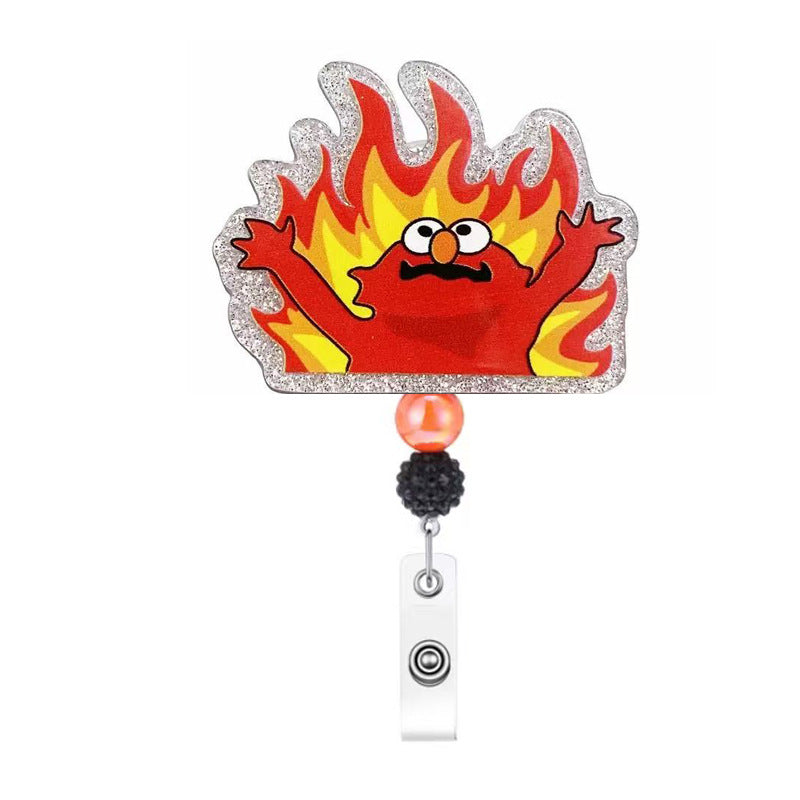 Wholesale Colorful Fire Box  Badge Reels