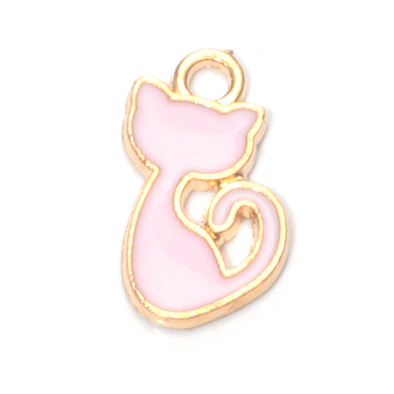 Wholesale Pink Flower Love Series Pendant