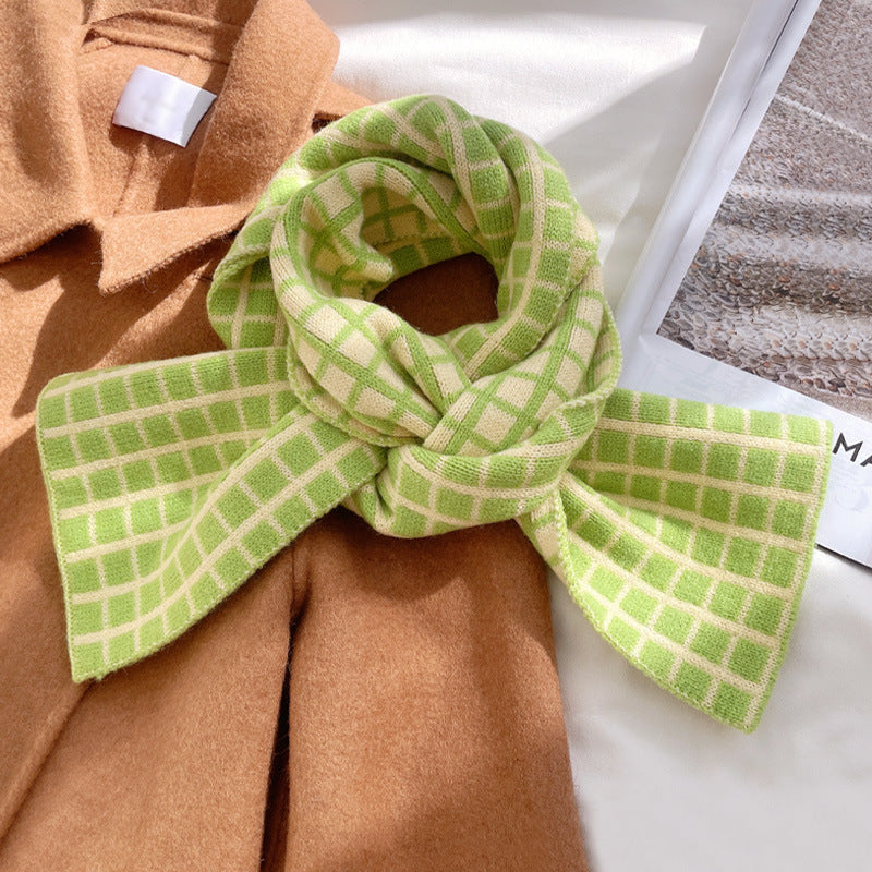 Wholesale Autumn and Winter Knitted Wool Scarf