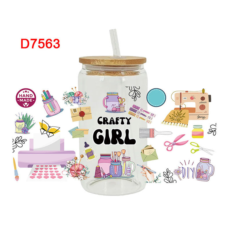 Wholesale Mother's Day English Sentence Series 16oz Cup UV DTF Wraps