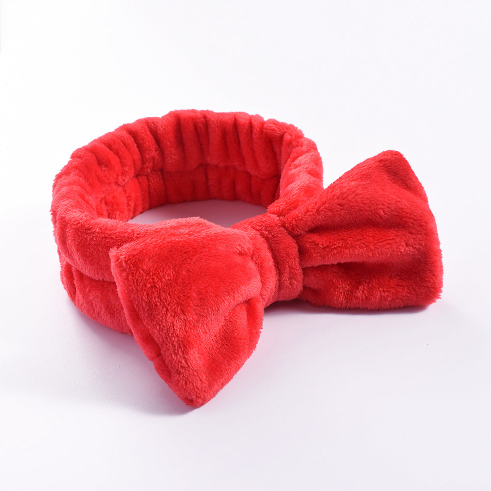Wholesale Plush Hair Wash Headband