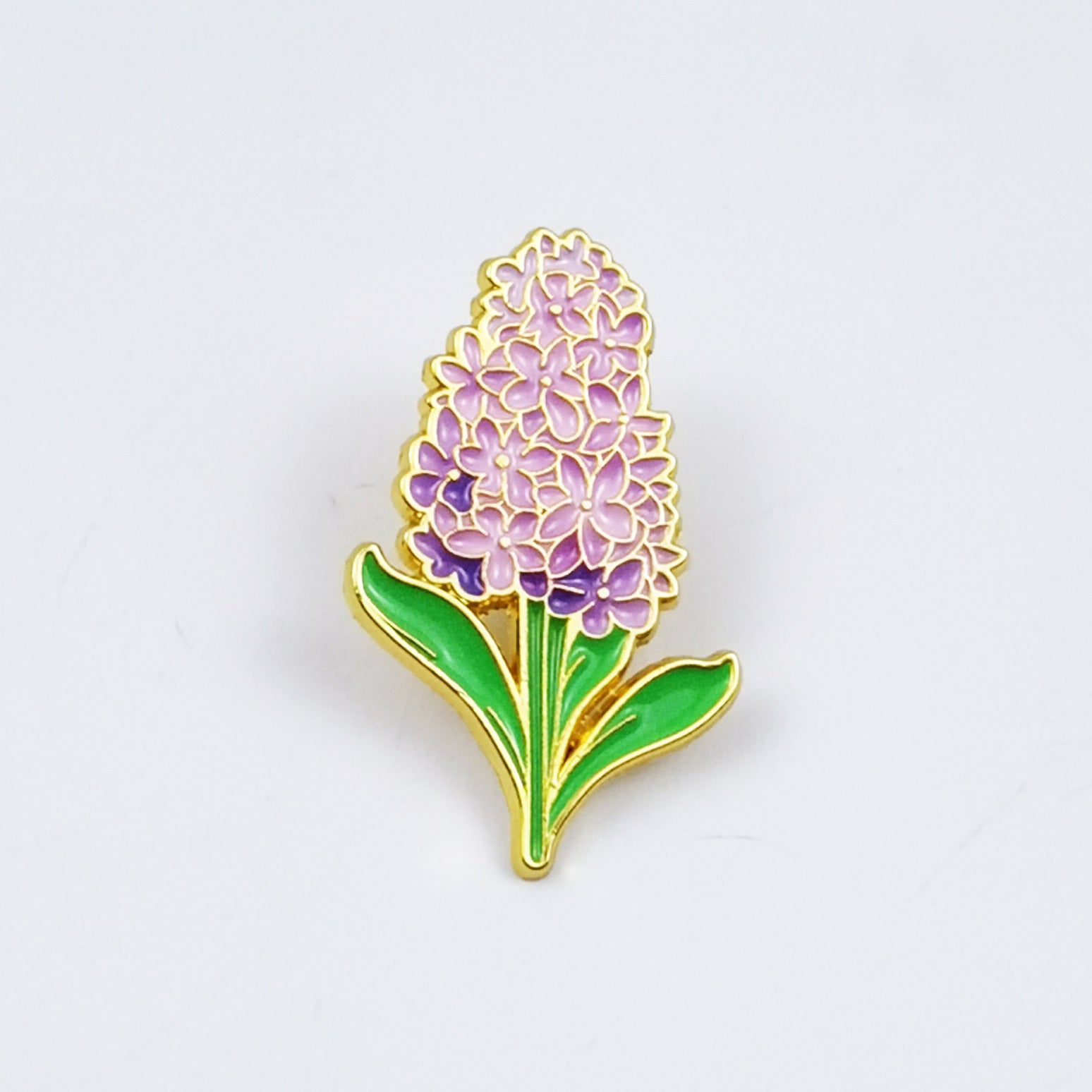 Wholesale Beautiful rose tulip flower metal brooch