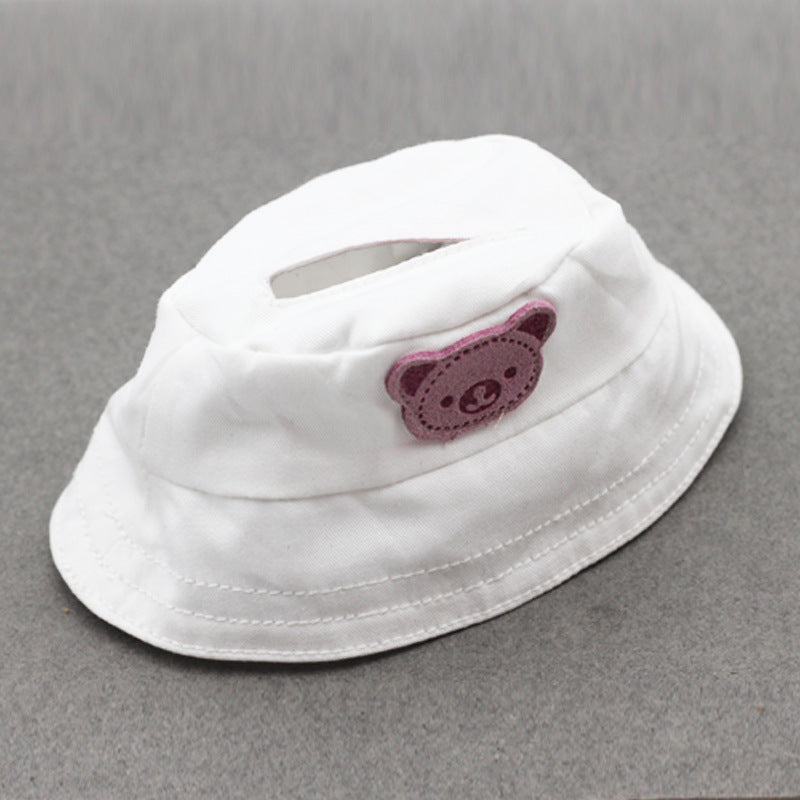 Wholesale 10CM cotton doll fisherman hat