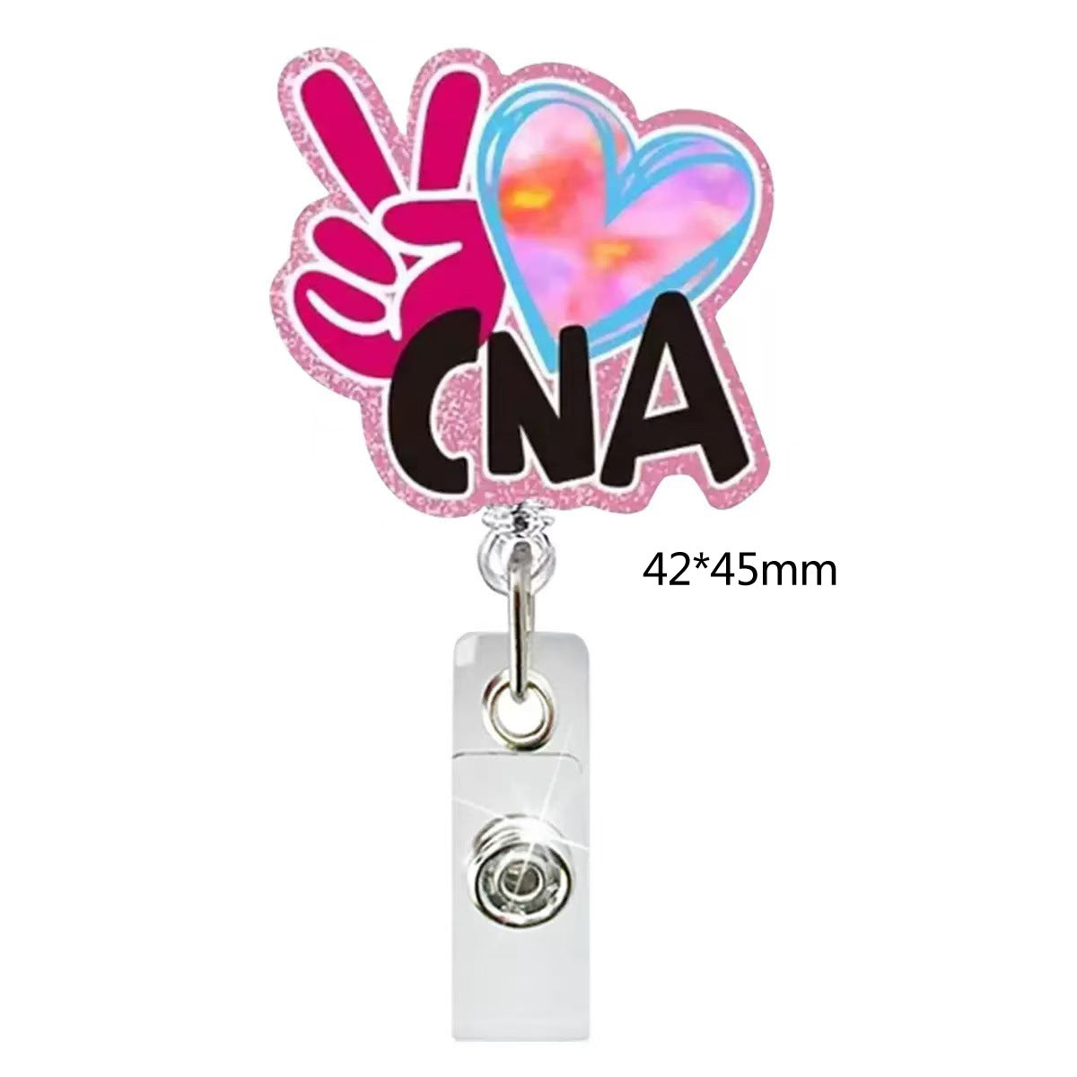 Wholesale  Doctor and nurse badge with retractable buckle  Badge Reels