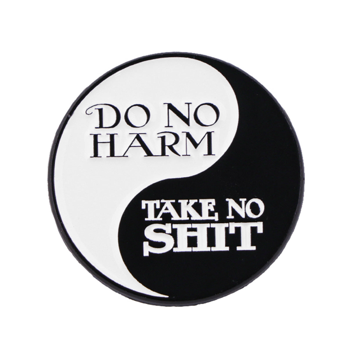 Wholesale Inspirational Quotes Series English Brooch Metal Accessories