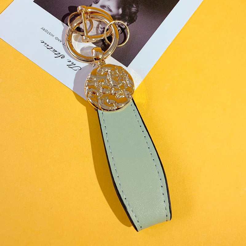 Wholesale PU Leather Year of The Dragon Keychain