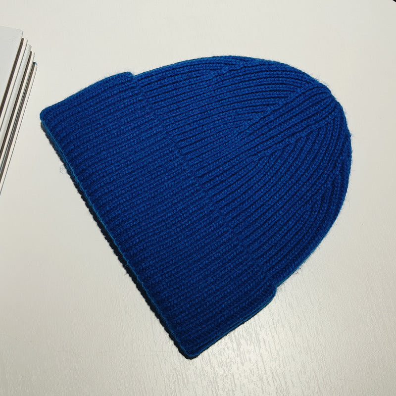 Wholesale Knitted Loose Thick Wool Hat