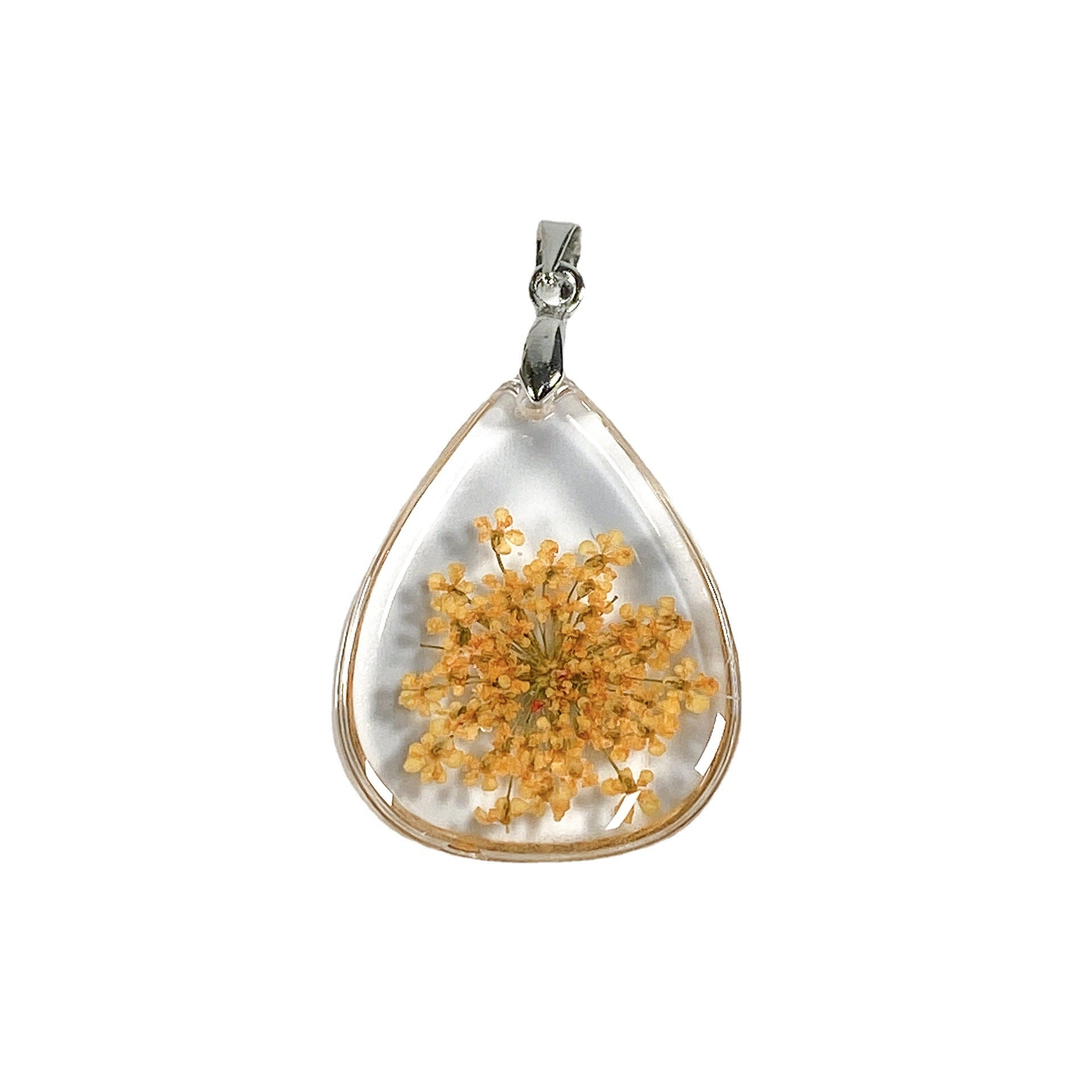 Wholesale 6pcs Dried Flower Colorful Plant Specimen Real Flower Pendant Accessories