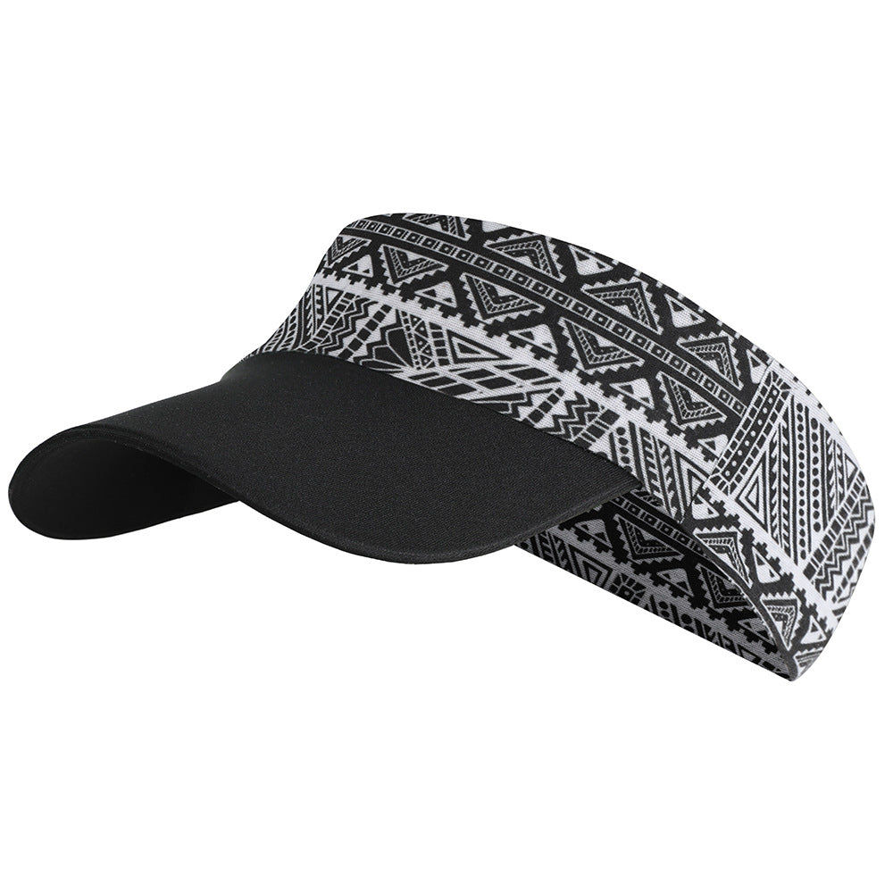 Tapa de gorro de impresión de verano de poliéster al por mayor