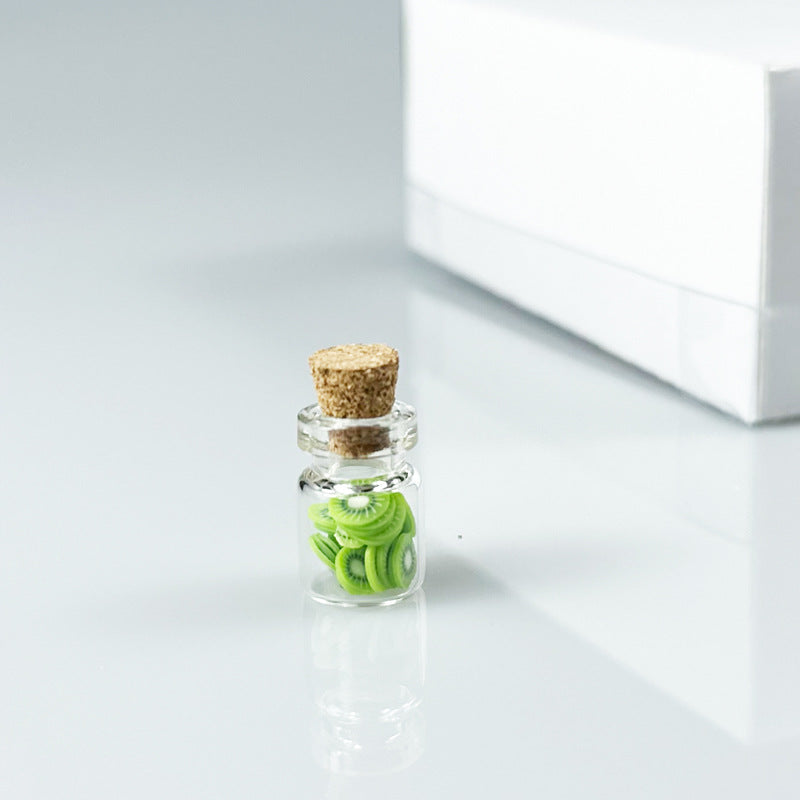 Wholesale 1;12 dollhouse dollhouse Furniture Ornaments Miniature Food Toy Scene Accessories Mini Canned Fruit Slices