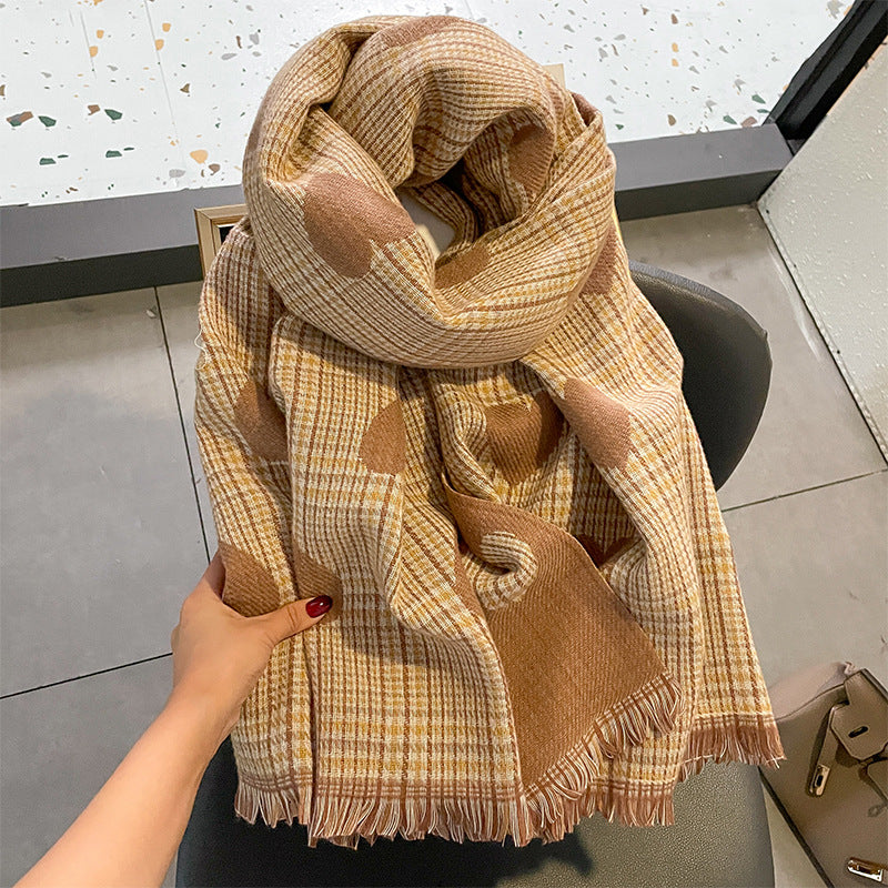 Wholesale Cartoon Rabbit Winter Thick Viscose Fiber Scarf