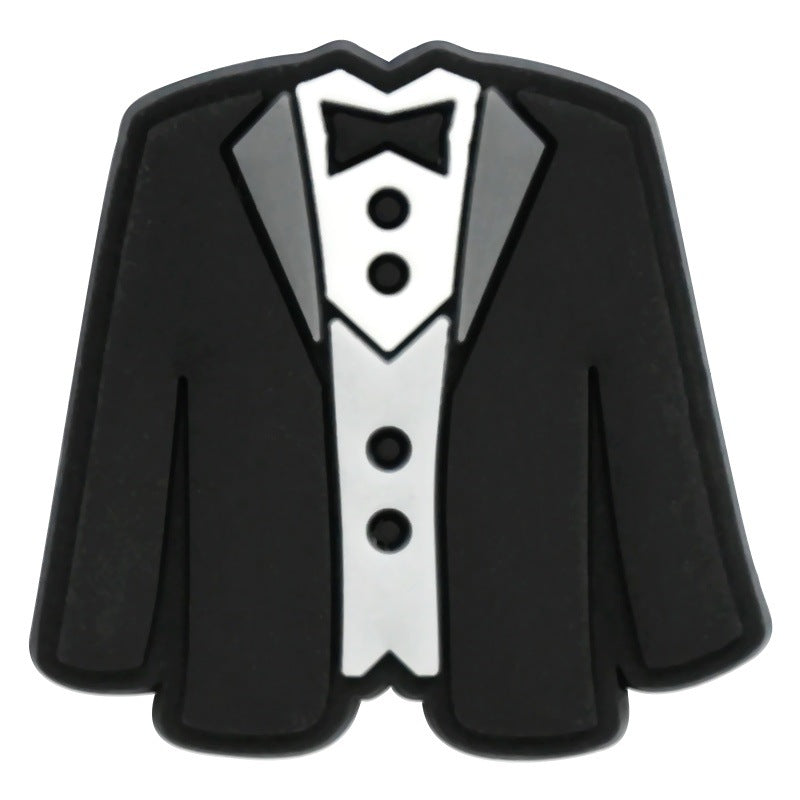 Wholesale Random 100pcs Valentine' s Day Series Wedding Dessert Cartoon Croc Charms