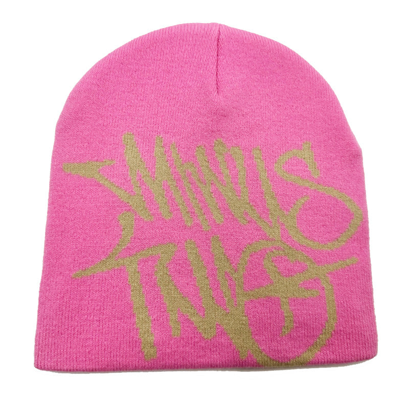 Wholesale Knitted Men's and Women's Jacquard Hip-hop Letter Cap