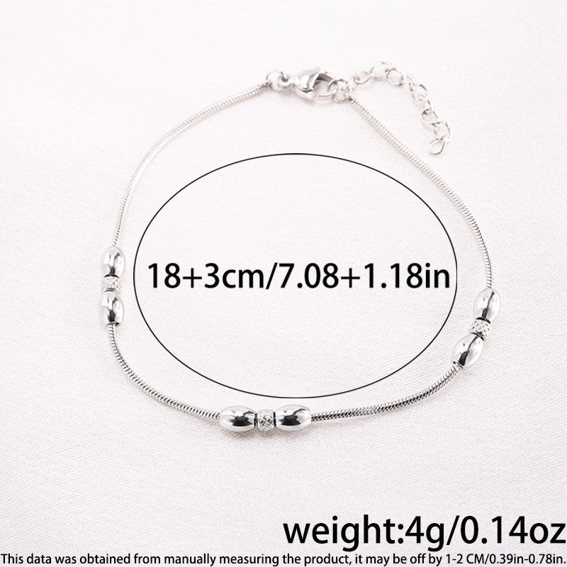 Wholesale Simple Love Titanium Steel Versatile Bracelet