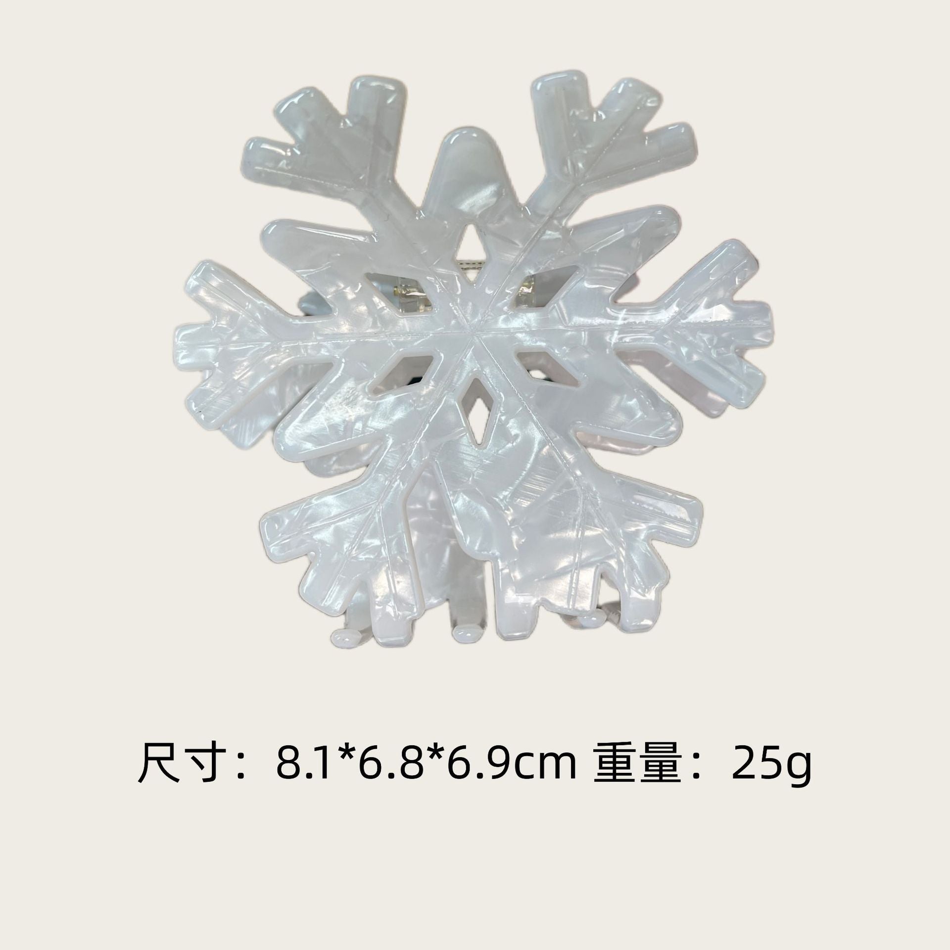 Wholesale Christmas Snowman Hair Claw Clip Snowflake Gingerbread Design Stylish Hair Accessory For Party Gift And Boutique Resale