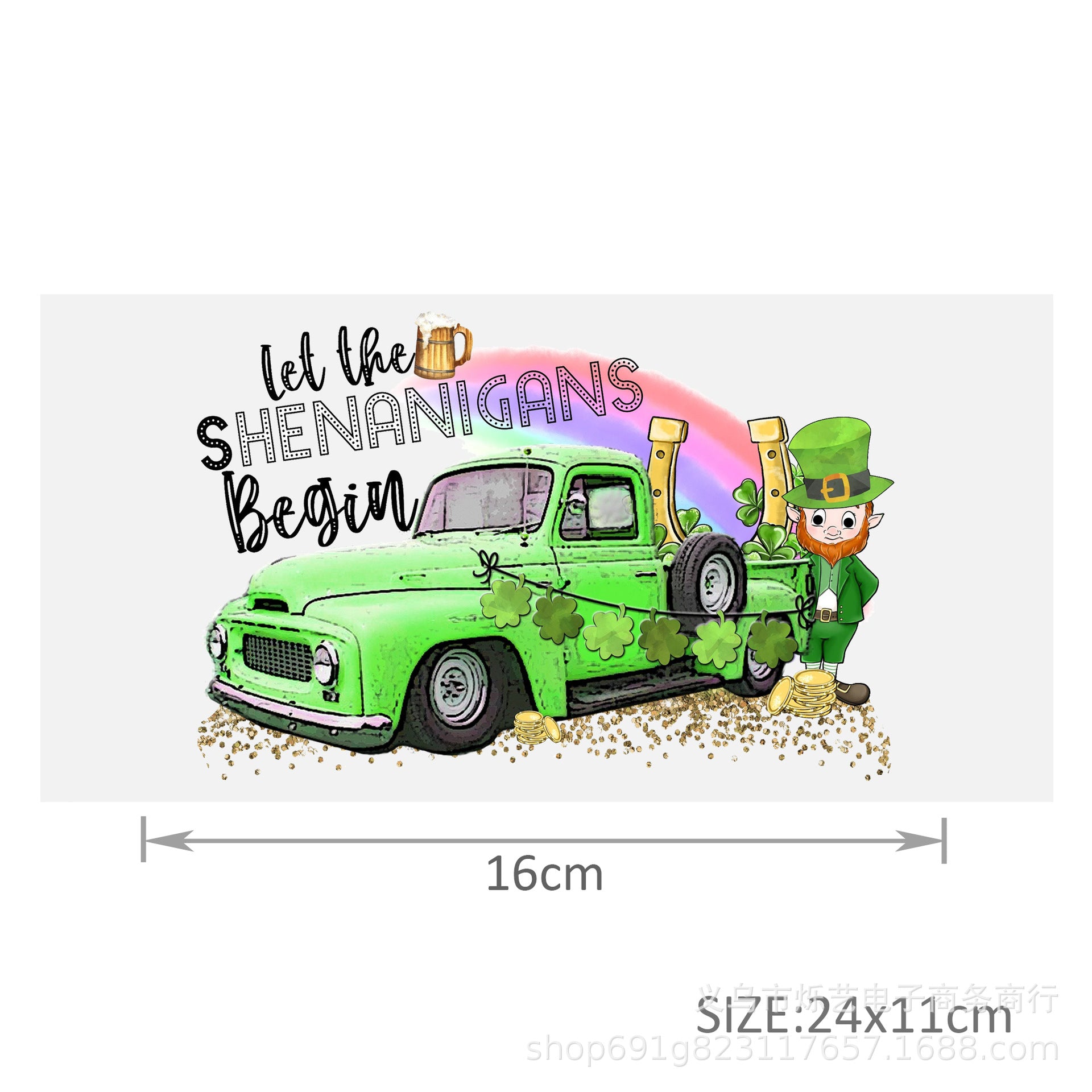 Wholesale Hamburgers and French fries food category 16oz Cup UV DTF Wraps