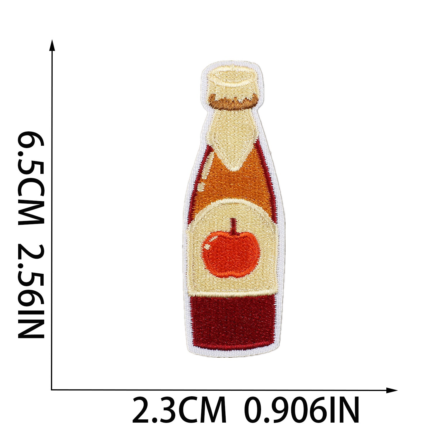 Wholesale Embroidered Patches Thanksgiving Theme Pumpkin Maple Leaf Corn Polyester Thread DIY Clothing Decorative Craft Supply