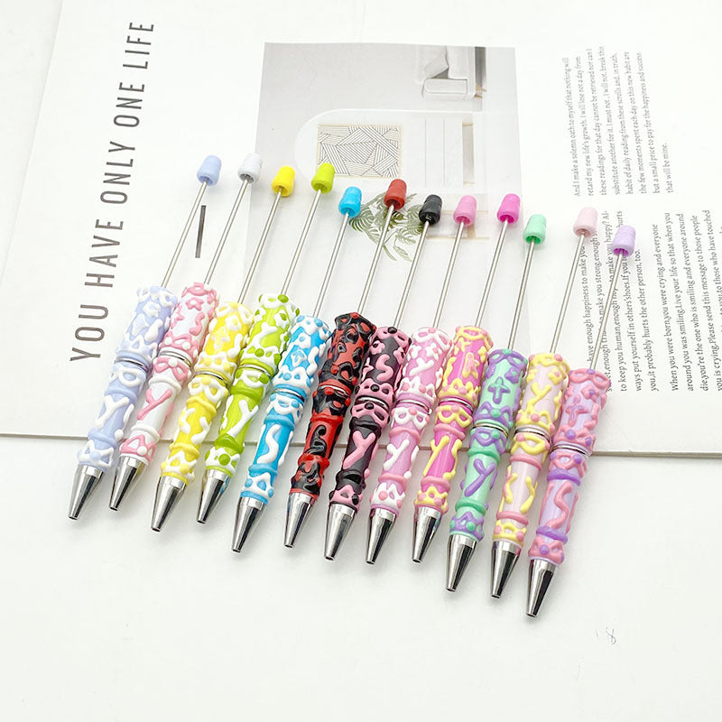 Wholesale DIY hand-painted oil bead pen multi-color rotating beads