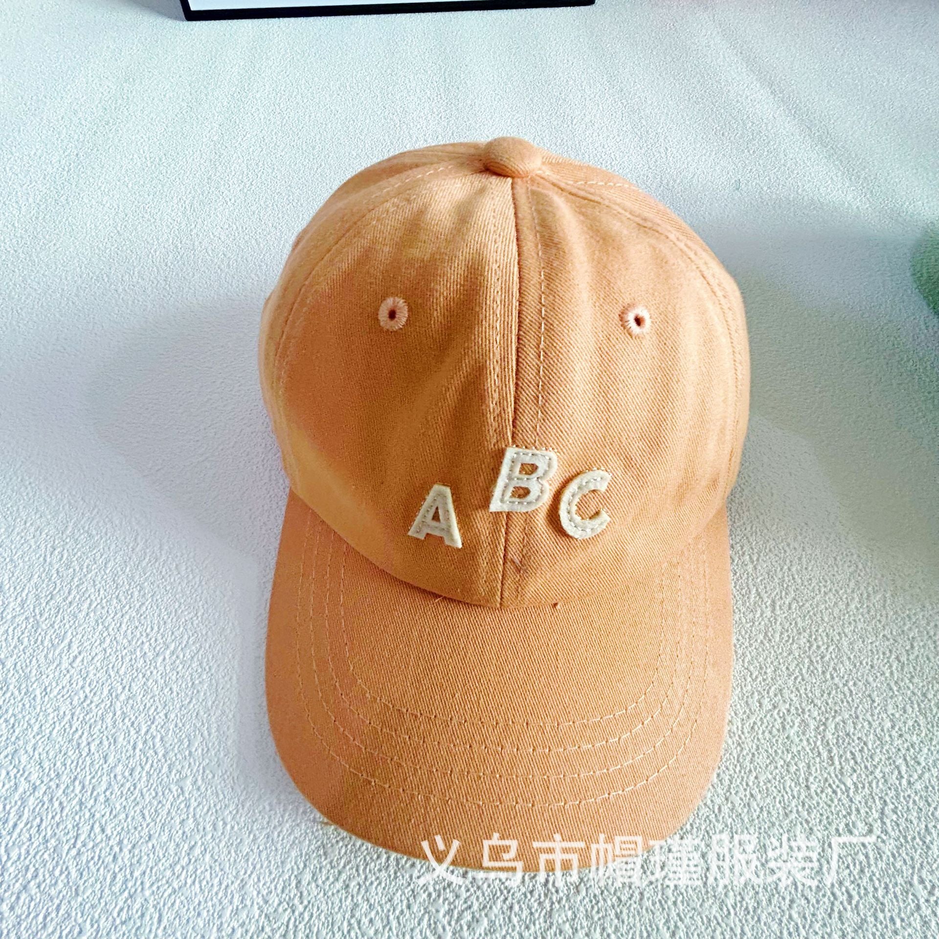 Wholesale Cotton Children's Letter Embroidery Baseball Cap