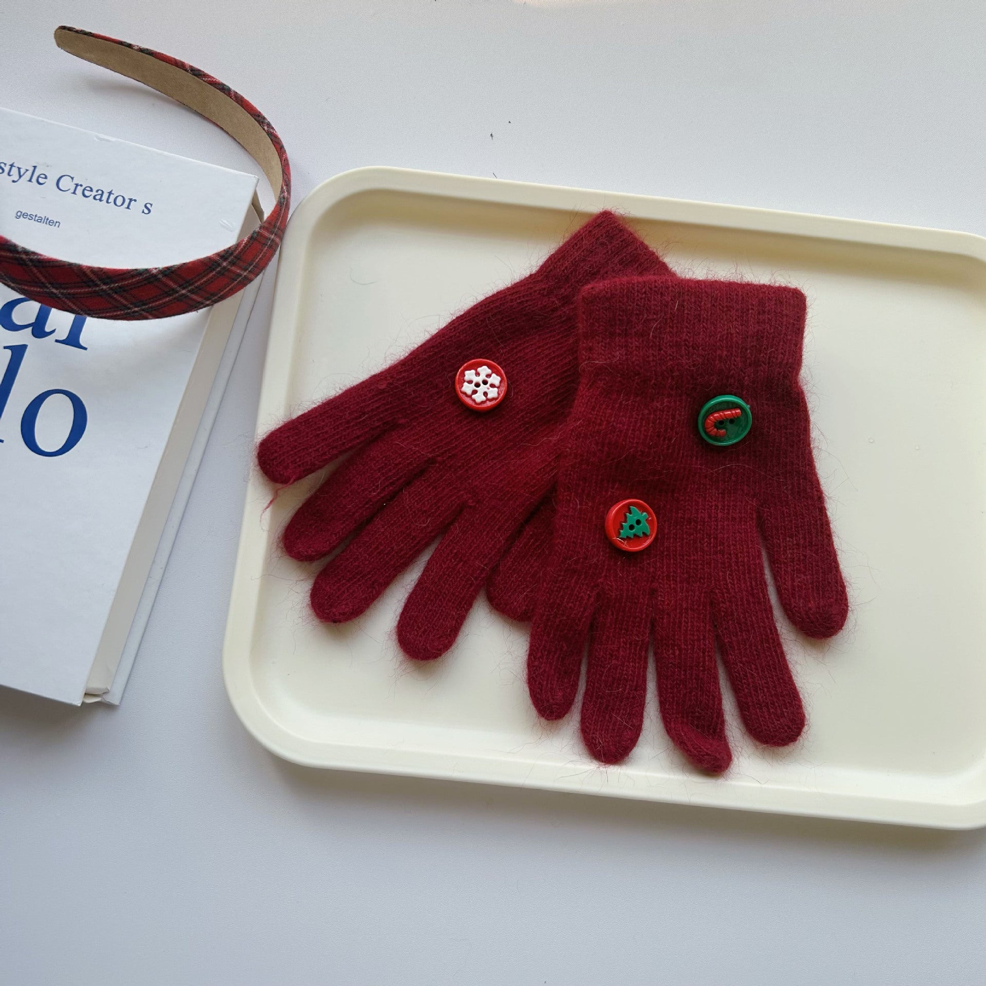 Wholesale Christmas Wool Gloves