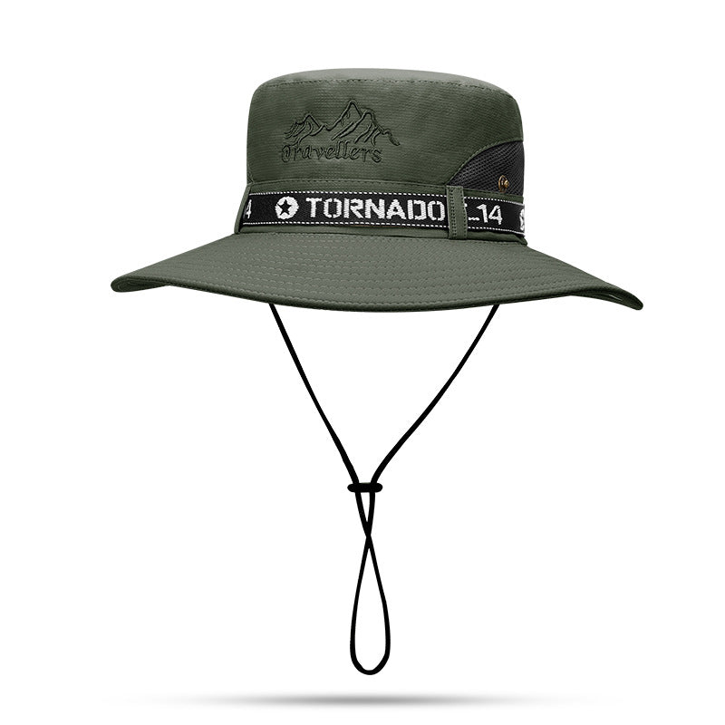 Wholesale Polyester Fiber UV Protection Bucket Hat Black Camouflage