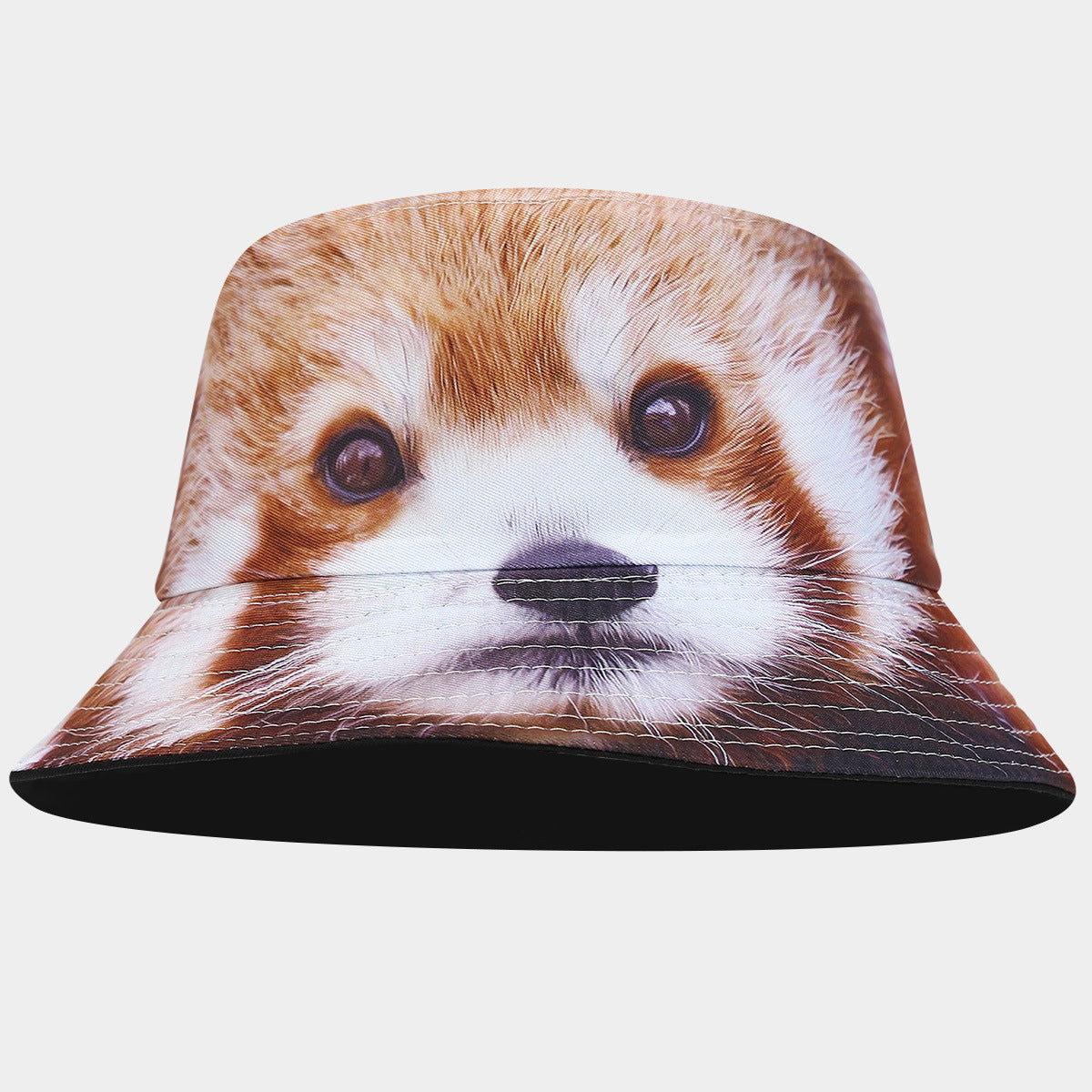 Wholesale Fashion Heat Transfer Large Pattern Double-sided Sun Visor Bucket Hat